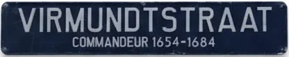 Bord Virmundtstraat